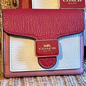 COACH PEPPER   WALLET in Colorblock  NWT (Bag NOT Included)